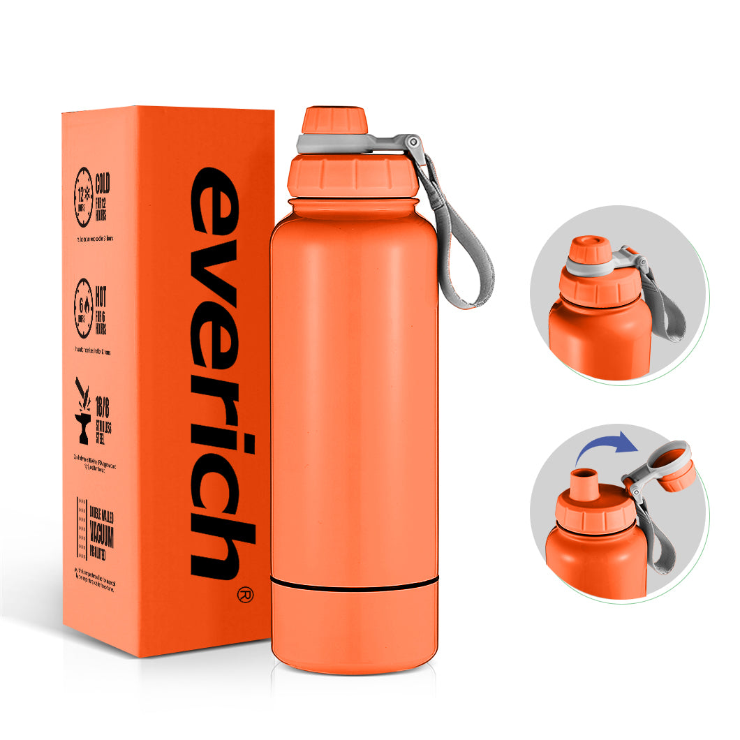 Tummy Tumblers™ Multi-Purpose Vacuum Insulated Bottle with Storage Bowl