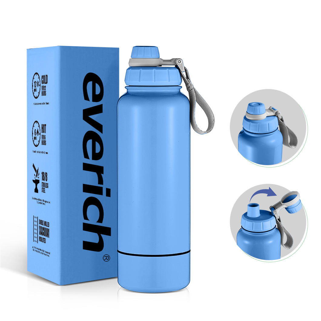 Tummy Tumblers™ Multi-Purpose Vacuum Insulated Bottle with Storage Bowl